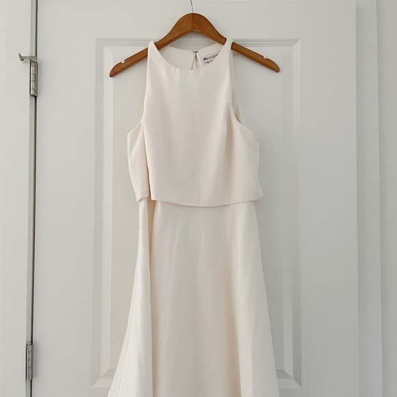 NWT BHLDN Jill Jill Stuart Barrett Mini Dress Ivory - Picture 4 of 10